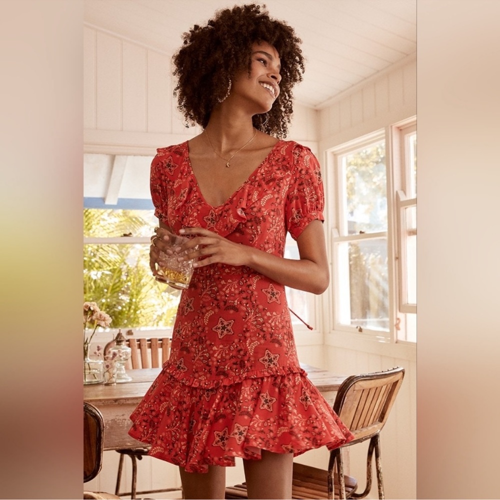 Spell & The Gypsy Red Celestial Dress